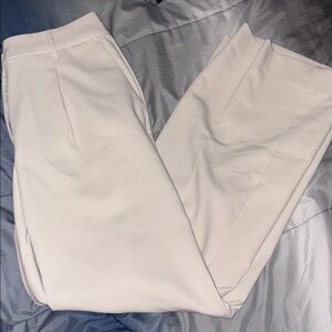 Old Navy Cream High-Waist Pants